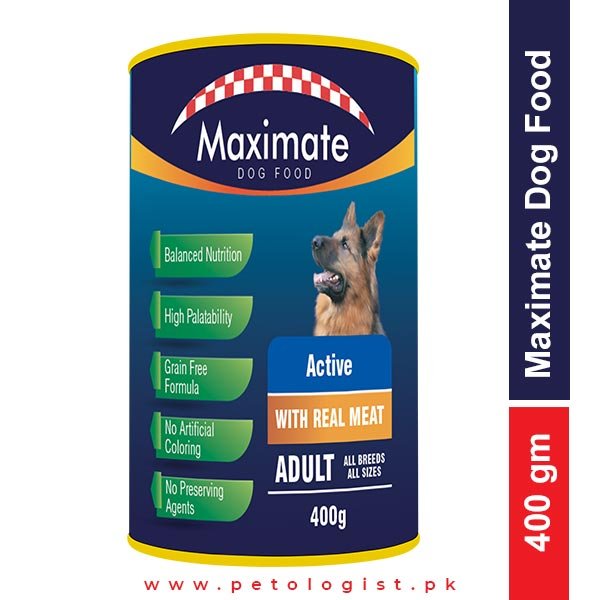 Maximate Canned Dog Food - Active 400 Gram