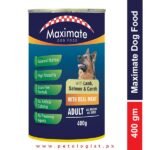 Maximate Canned Dog Food – Lamb, Salmon & Carrots 400 Gram