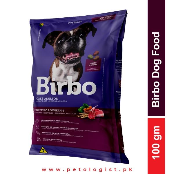 Birbo Adult Dog Food - Lamb & Vegetables 100Gm