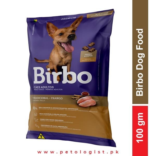 Birbo Adult Dog Food Traditional - Chicken 100Gm