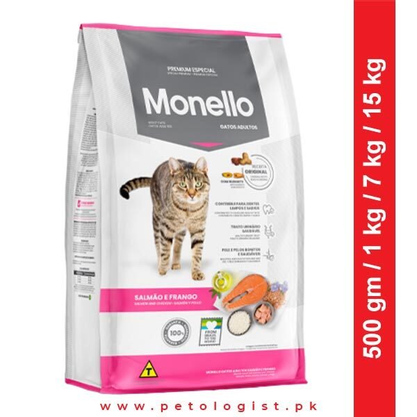 Monello Adult Cat Food - Salmon & Chicken