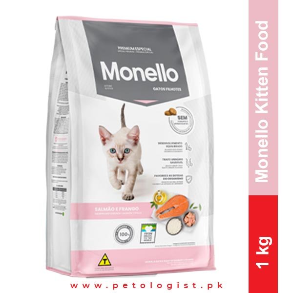 Monello Kitten Food - Salmon & Chicken 1Kg