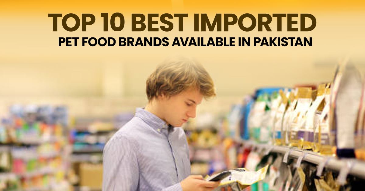 Top 10 Best Imported Pet Food Brands available in Pakistan