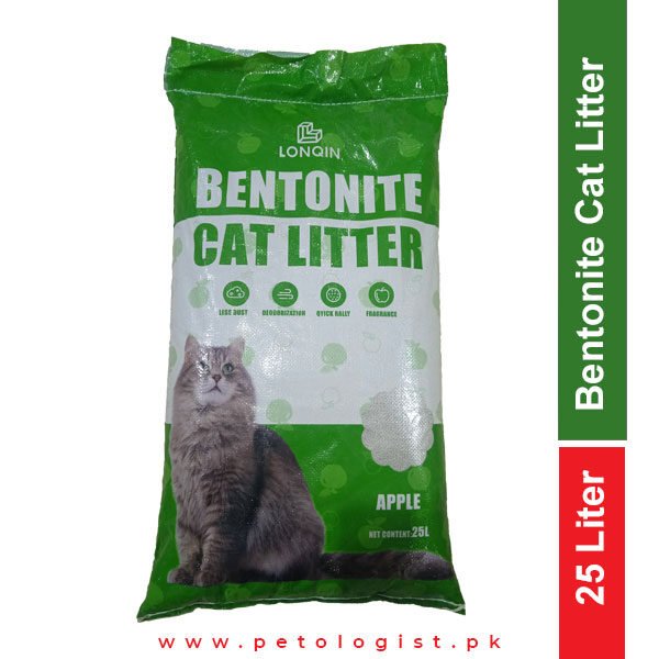 Bentonite Cat Litter - Apple Scented 25L