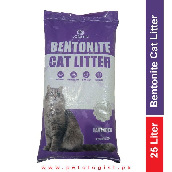 Bentonite Cat Litter - Lavender Scented 25L