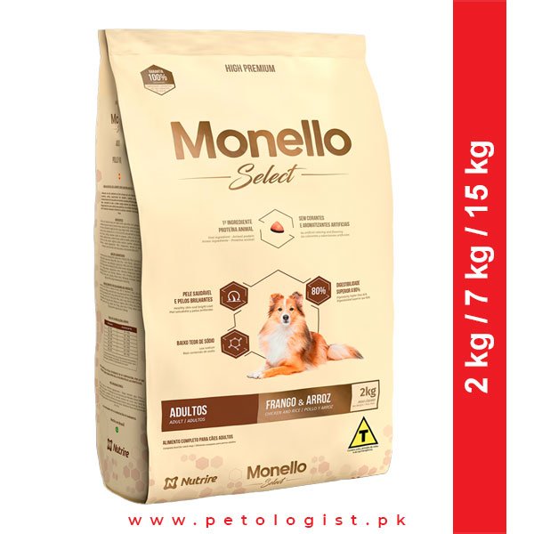 Monello Select Adult Dog Food - Chicken & Rice