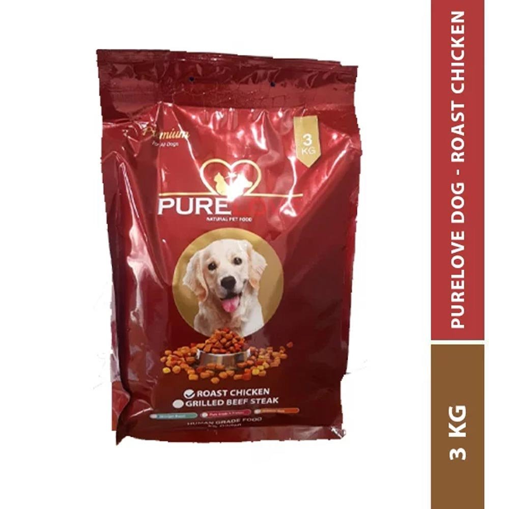 PureLove Dog Food Roasted Chicken 3kg