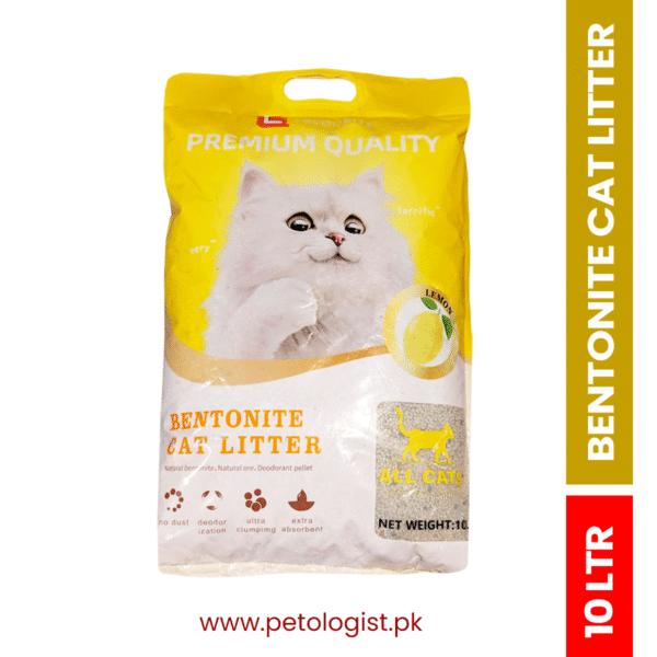 Bentonite Cat Litter – LemonScented 10L