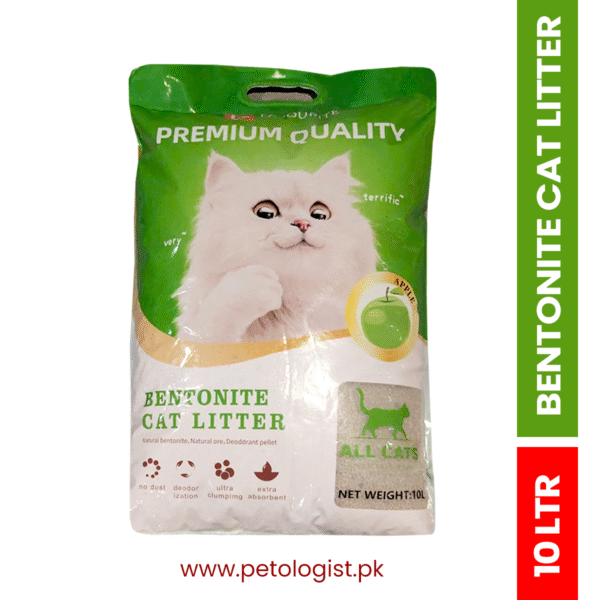 Bentonite Cat Litter – Apple Scented 10L