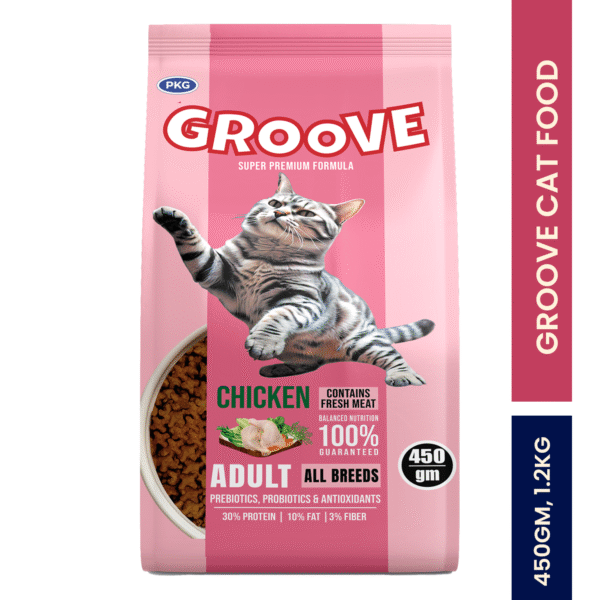 Groove cat food chicken