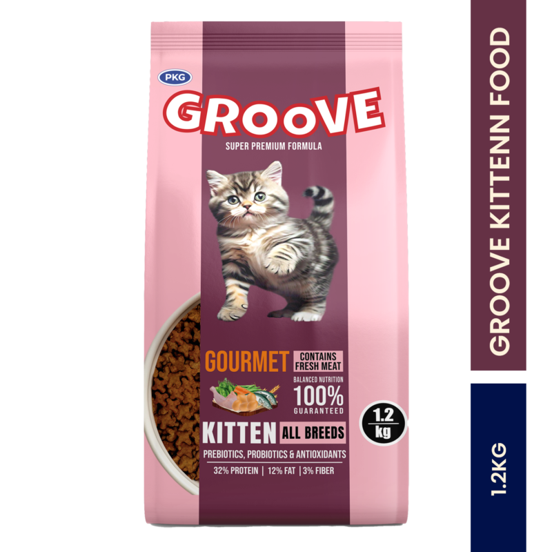 Groove Kitten Food - Gourmet Flavor