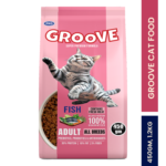 Groove cat food fish